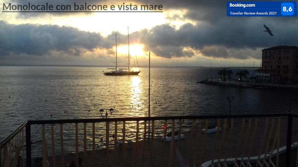 Ampio Monolocale Con Balcone Fronte Mare Villa Порто Санто Стефано Екстериор снимка